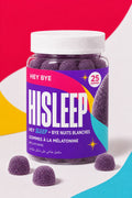 HISLEEP melatonin gummies by HEY BYE